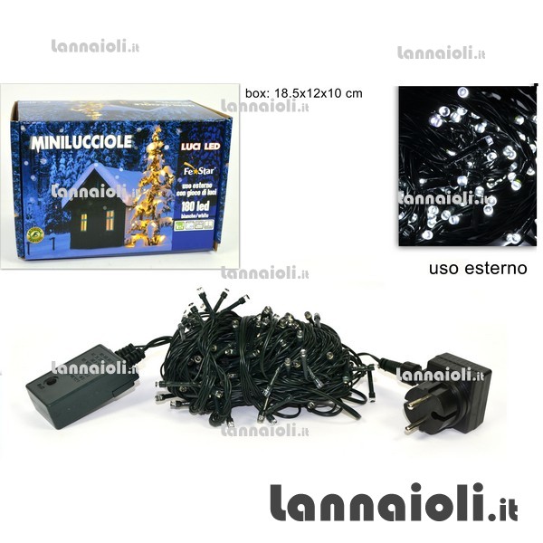 LUCI LED 180 MINI ESTERNO 
